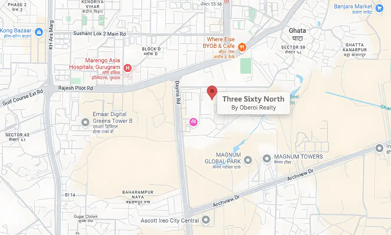 Oberoi Realty Sector 58 Gurgaon